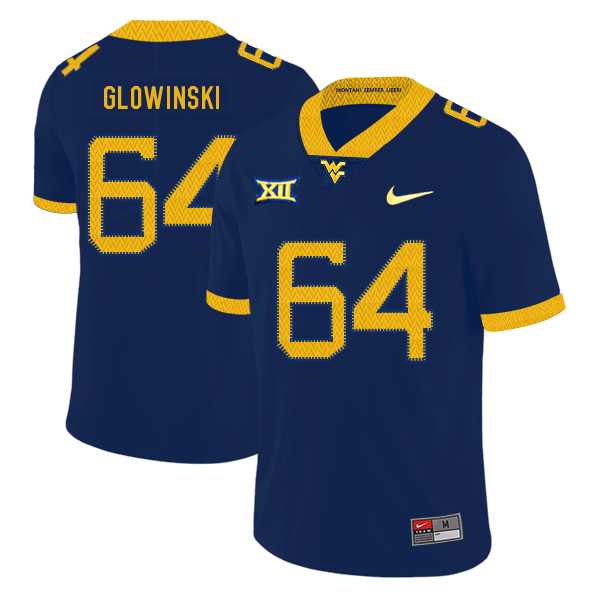 West Virginia Mountaineers 64 Mark Glowinski Nay College Football Jersey Dzhi,We sell and wholesale West Virginia Mountaineers 64 Mark Glowinski Nay College Football Jersey Dzhi on line form chian!